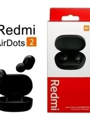 Fone De Ouvido Sem Fio Xiaomi Redmi Airdots 2 Preto