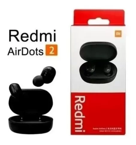 Fone De Ouvido Sem Fio Xiaomi Redmi Airdots 2 Preto